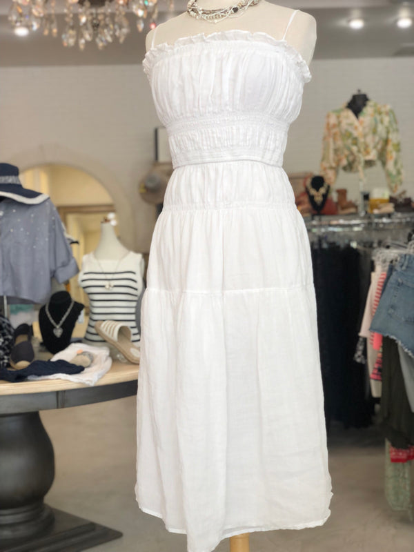 FRAME Size P/S White Dress