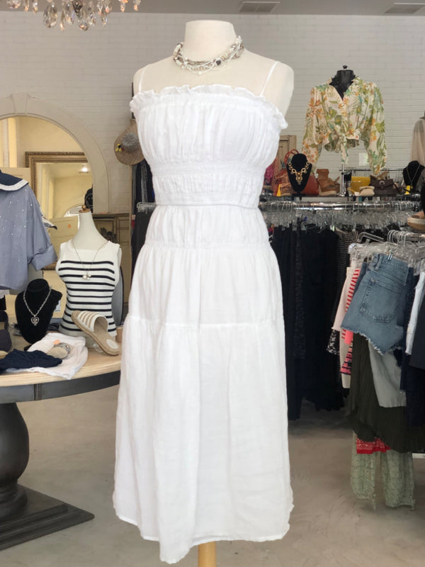 FRAME Size P/S White Dress
