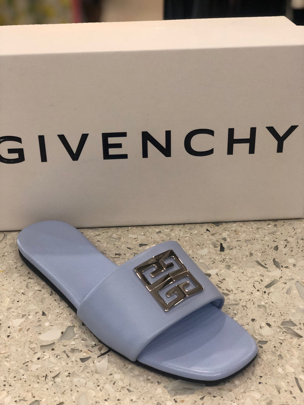 GIVENCHY Size 39.5 Blue Sandals