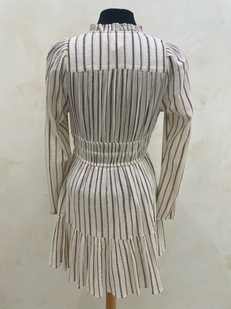 ULLA JOHNSON Size 6 Cream Dress