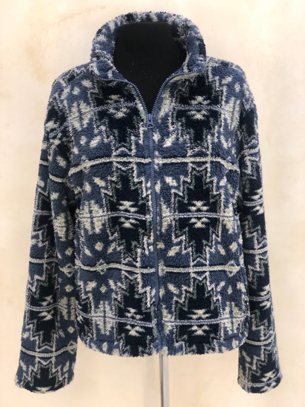 LUCKY Size M Blue Jacket