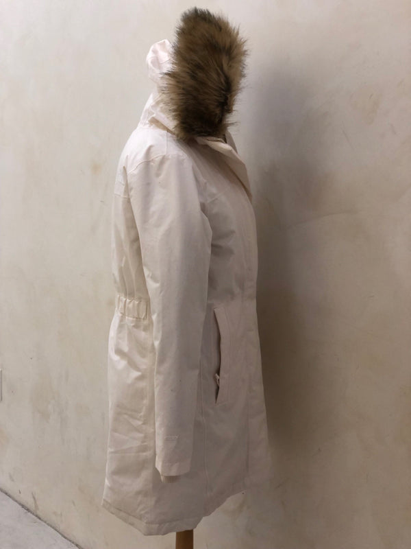 NORTH FACE Size M Cream Coat