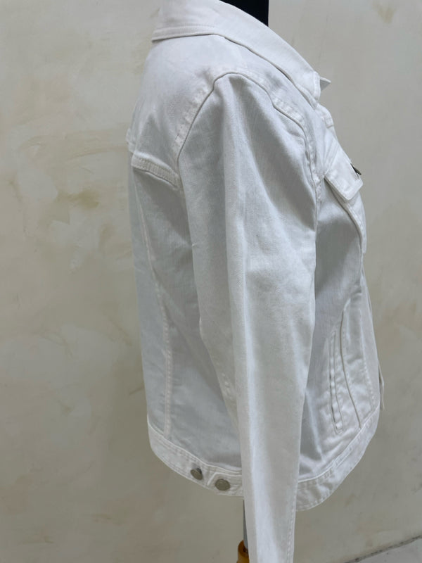 TALBOTS Size L White Jacket