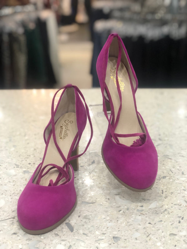 SEYCHELLES Size 6.5 Raspberry Heels