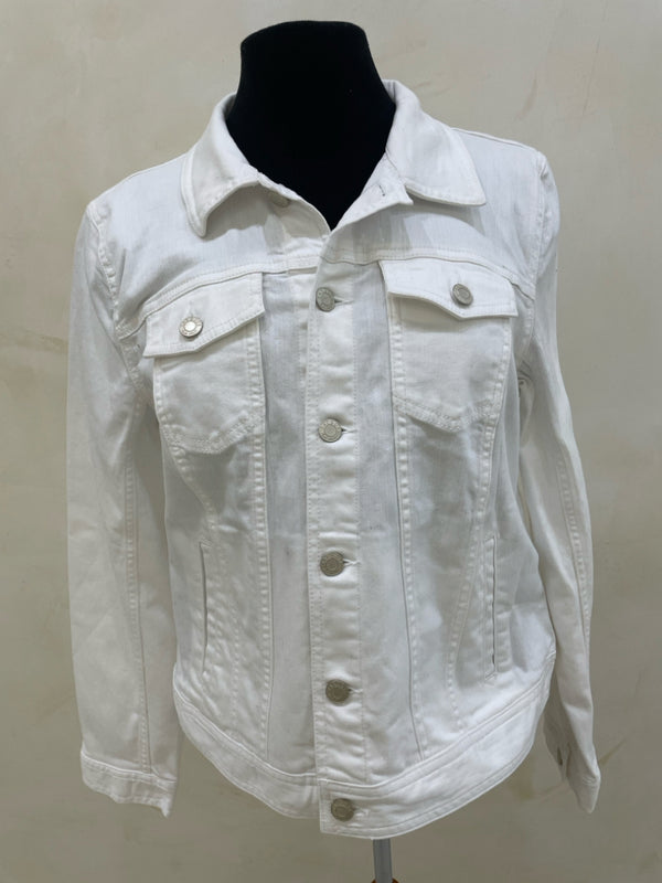 TALBOTS Size L White Jacket