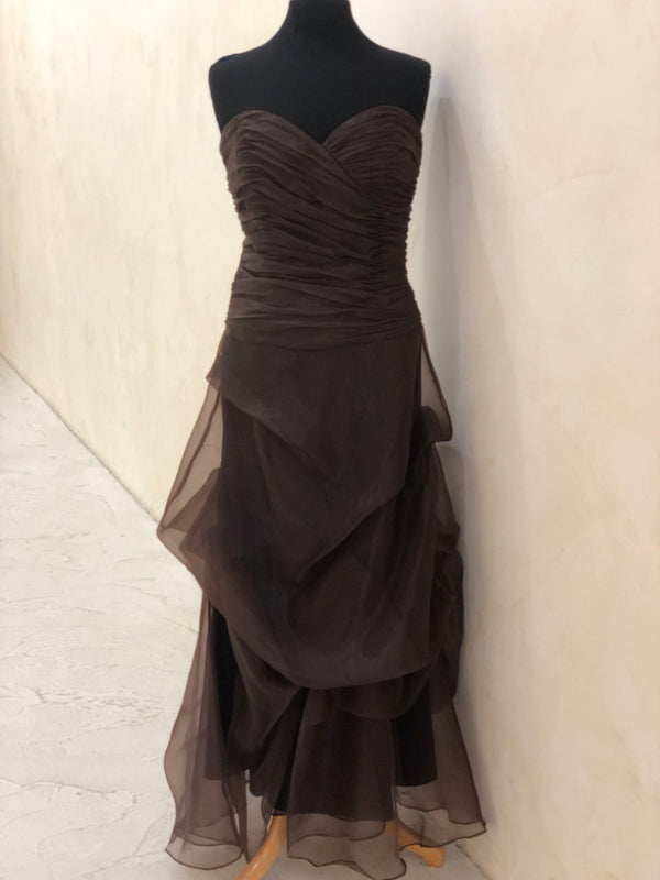 Size 8 Brown Gown/Evening Wear