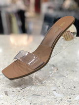 CULT GAIA Size 38 Clear Sandals