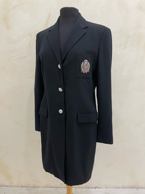 RALPH LAUREN Size L Black Coat