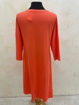 SOFT SURROUNDINGS Size L Tangerine Dress