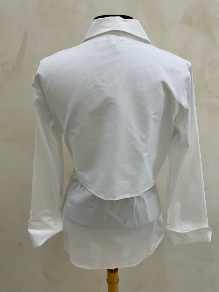 CHICOS Size M White L/S TOP