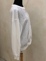 Size L White L/S TOP