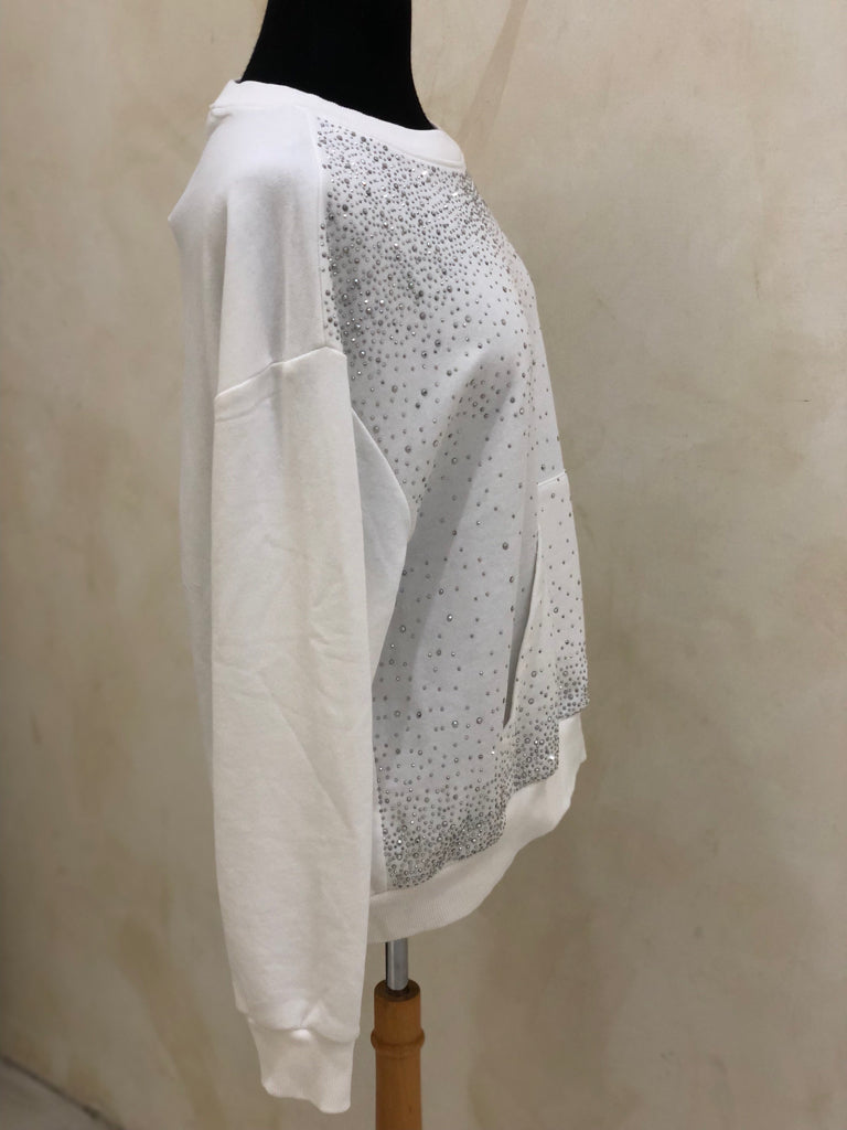 Size L White L/S TOP