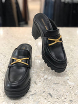 VERONICA BEARD Size 6 Black Clogs