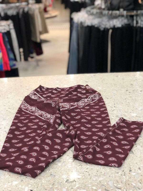 SPLITS59 Burgundy Pants