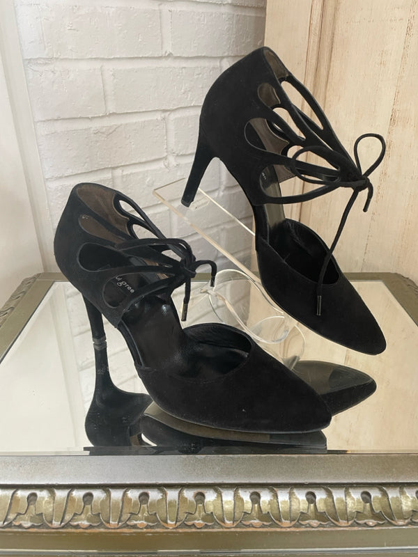 PAUL GREEN Size 6 Black Heels