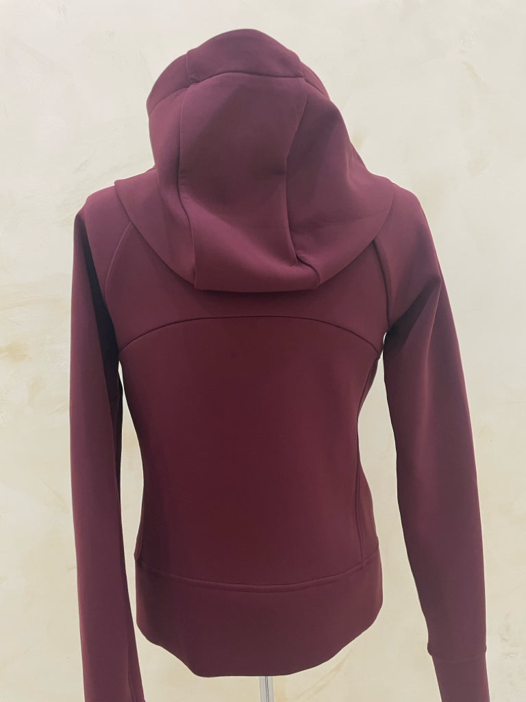 LULULEMON Size 8 Burgundy Jacket