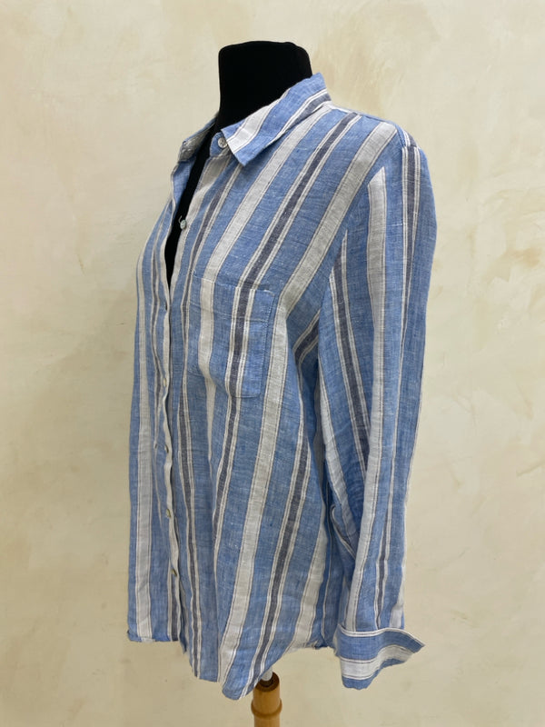 MAGASCHONI Size L Blue L/S TOP