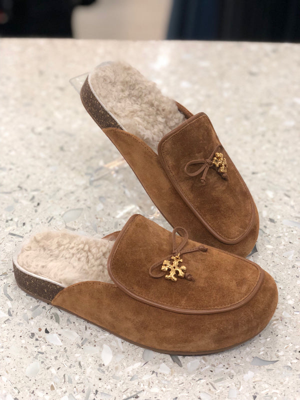 TORY BURCH Size 6 Camel Mules