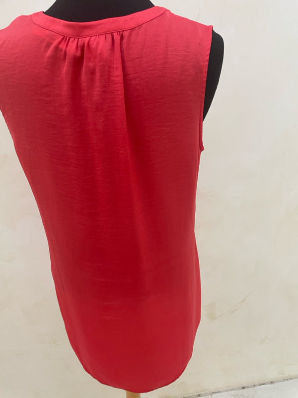 CABI Size M Red Sleeveless Top