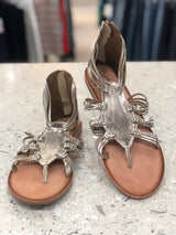 SEYCHELLES Size 8.5 Gold Sandals