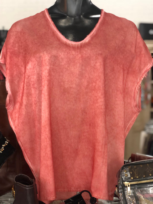 AQC Size 0 Tangerine S/S TOP