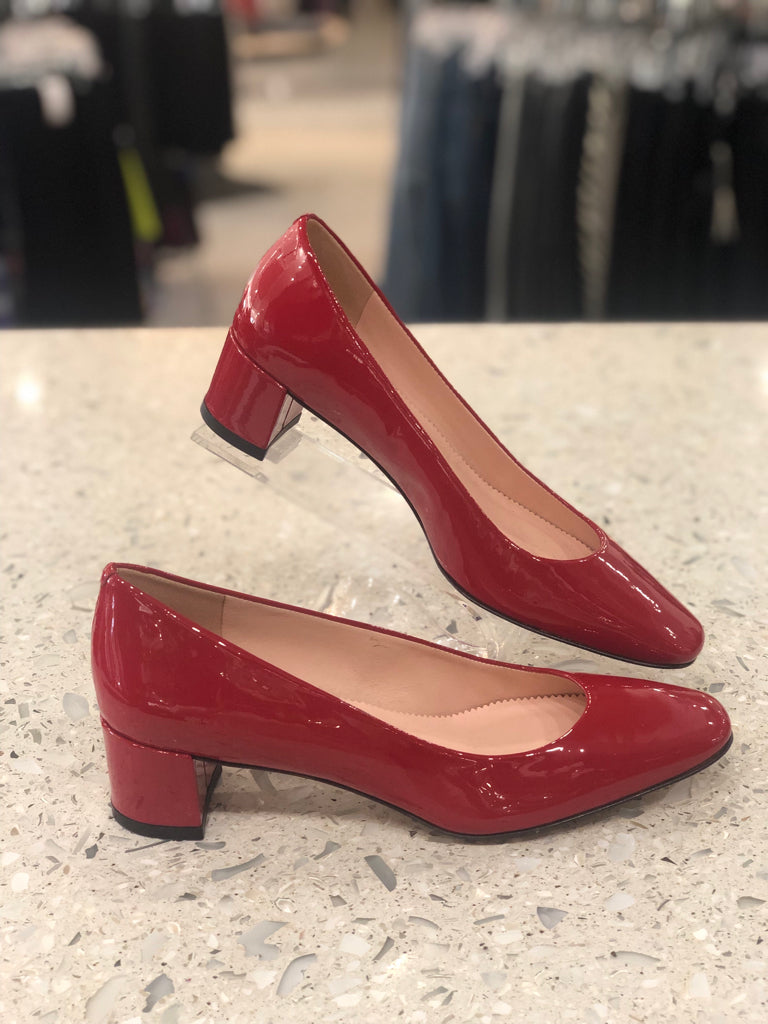 J CREW Size 7.5 Red Pumps