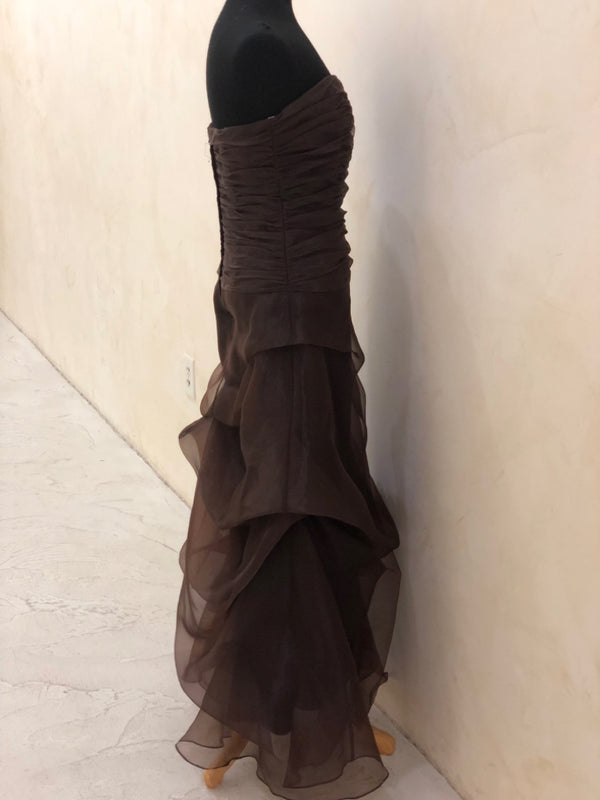 Size 8 Brown Gown/Evening Wear