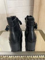 Size 7.5 Black Booties