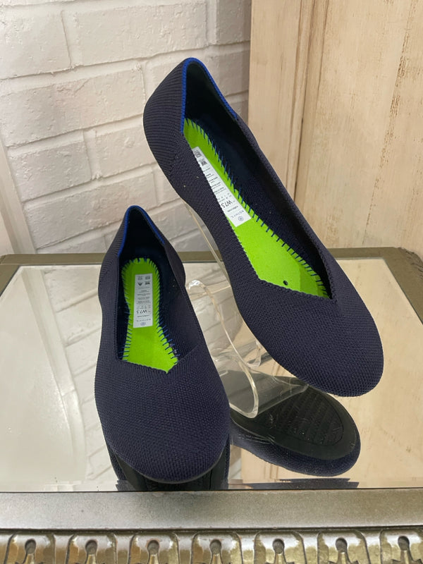 ROTHY'S Size 7.5 Navy Flats