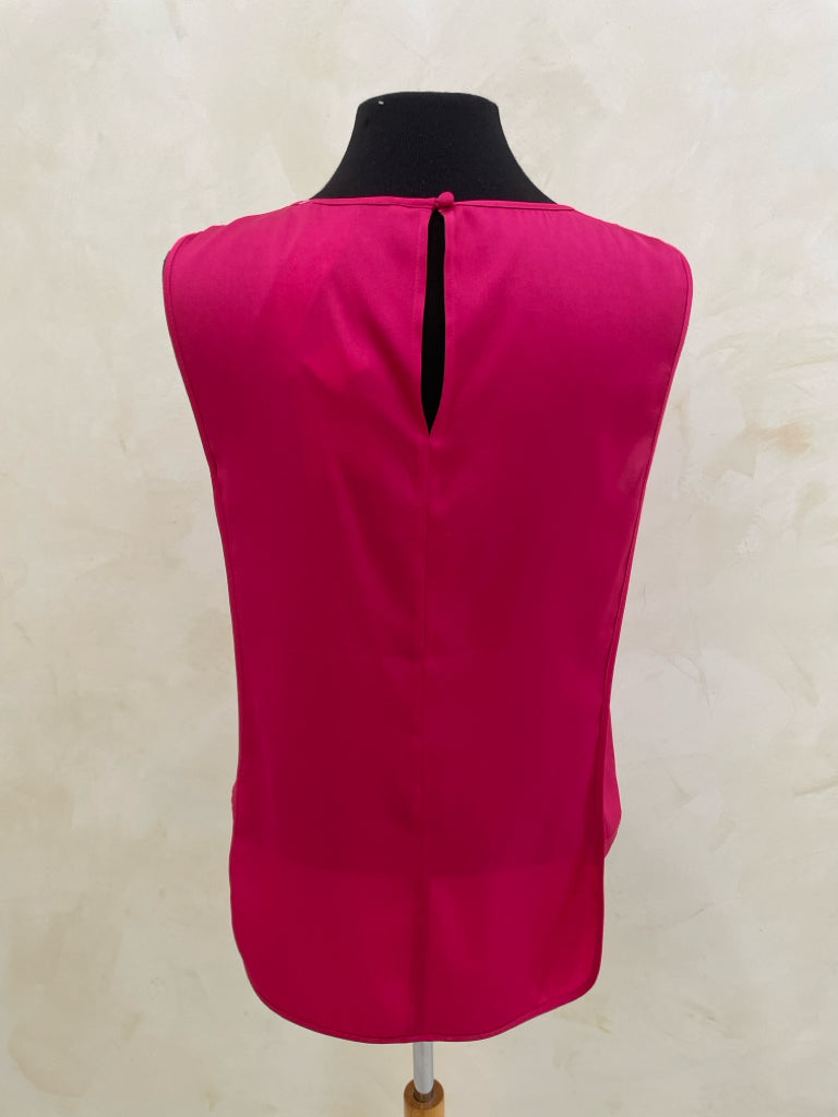 TRINA TURK Size L Pink Sleeveless Top