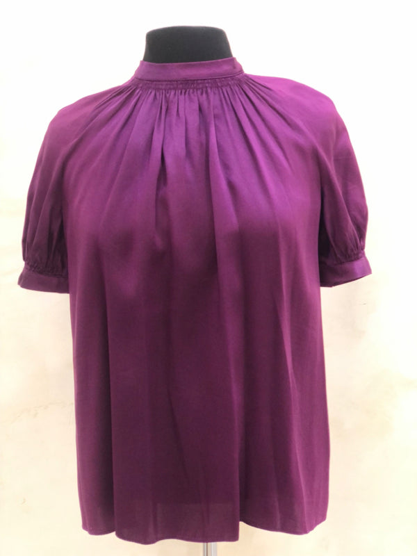 PROENZA SCHOULER Size 4 Purple S/S TOP