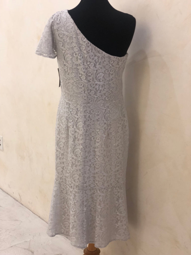 RALPH LAUREN Size 10 Silver Dress