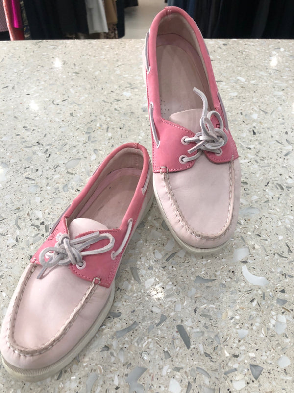 SPERRY Size 8.5 Pink Loafers