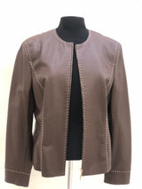 ESCADA Size L Brown Jacket