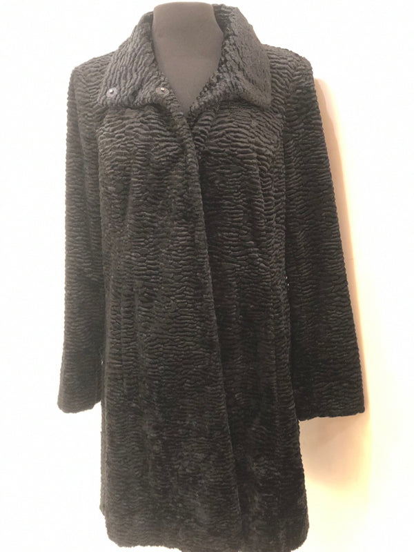 BLACK MARKET Size L Black Coat