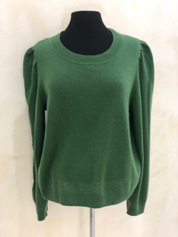 ANTONIO MELANI Size XL Green L/S TOP