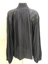 RAMY BROOK Size XL Black L/S TOP