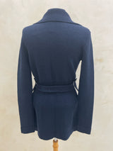 CHLOE Size S Navy Cardigan