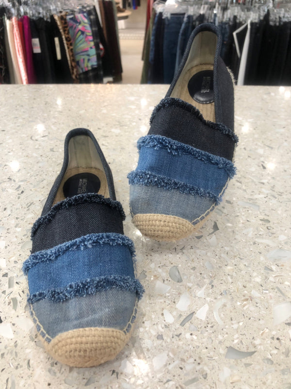 MICHAEL KORS Size 8.5 Denim Flats