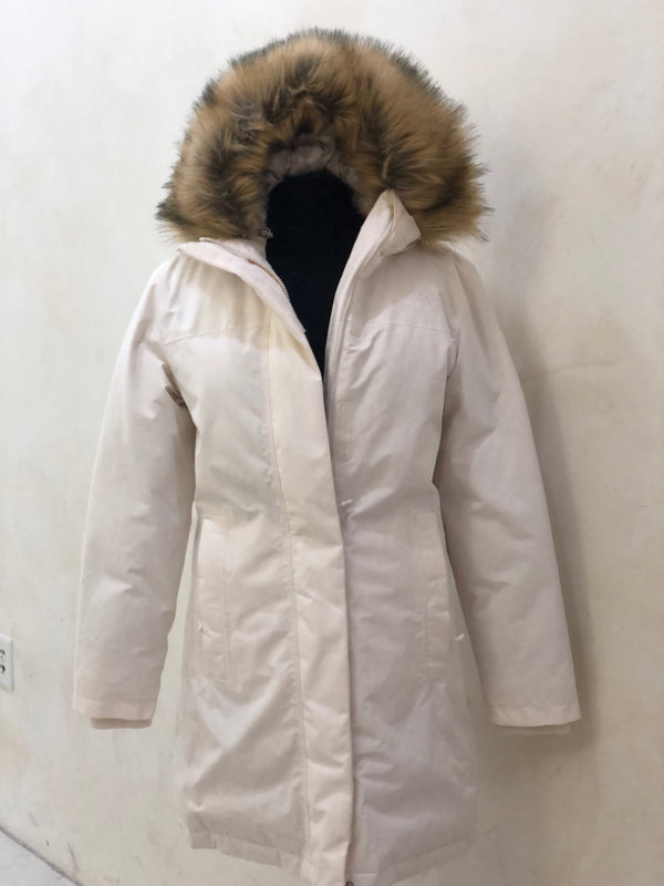 NORTH FACE Size M Cream Coat