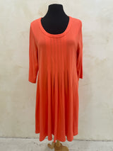 SOFT SURROUNDINGS Size L Tangerine Dress