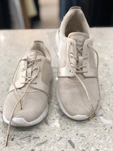 MICHAEL KORS Size 8.5 Cream Sneakers