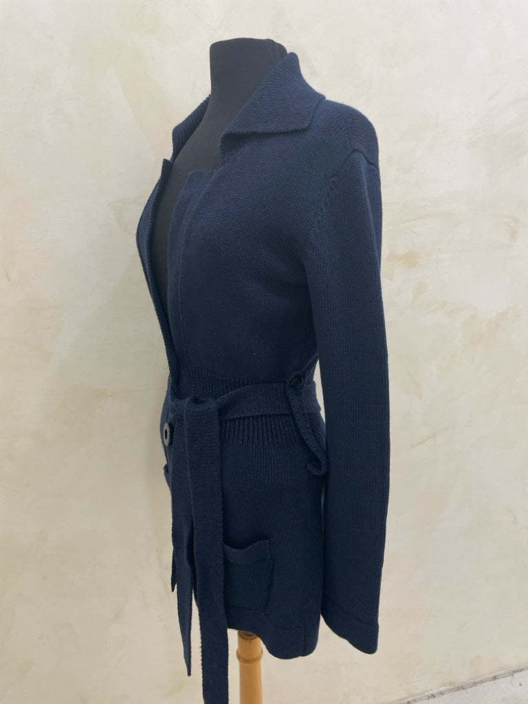 CHLOE Size S Navy Cardigan