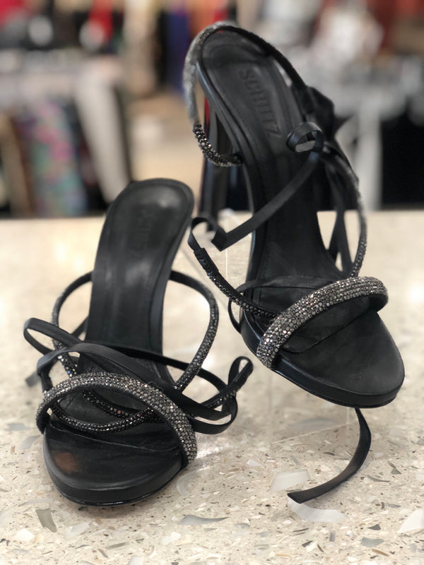 SCHUTZ Size 8.5 Black Heels