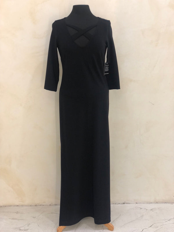 BOSTON PROPER Size XS Black Dress