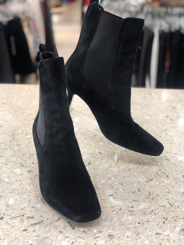 SAM EDELMAN Size 8 Black Booties