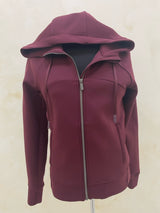 LULULEMON Size 8 Burgundy Jacket