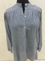 NILI LOTAN Size XS Blue L/S TOP