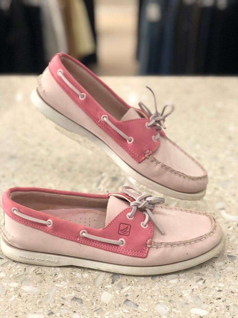 SPERRY Size 8.5 Pink Loafers