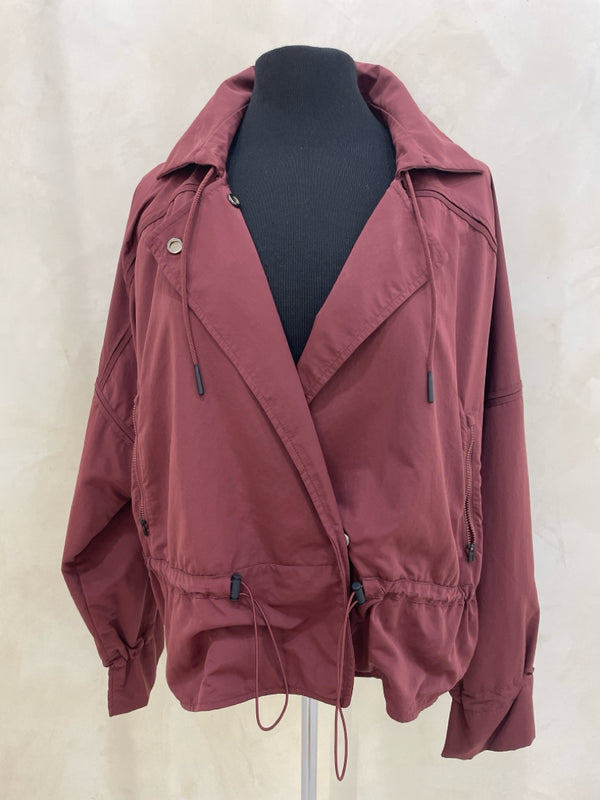 ATHLETA Size XL Plum Jacket